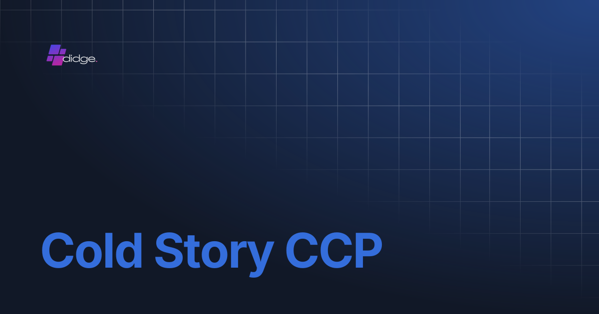 Cold Story CCP | Ridgy Vision Ai | Home