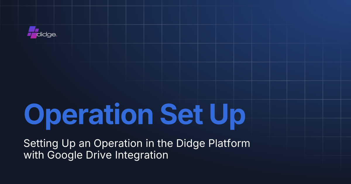 Operation Set Up | Thermal Imagery Ai | Home